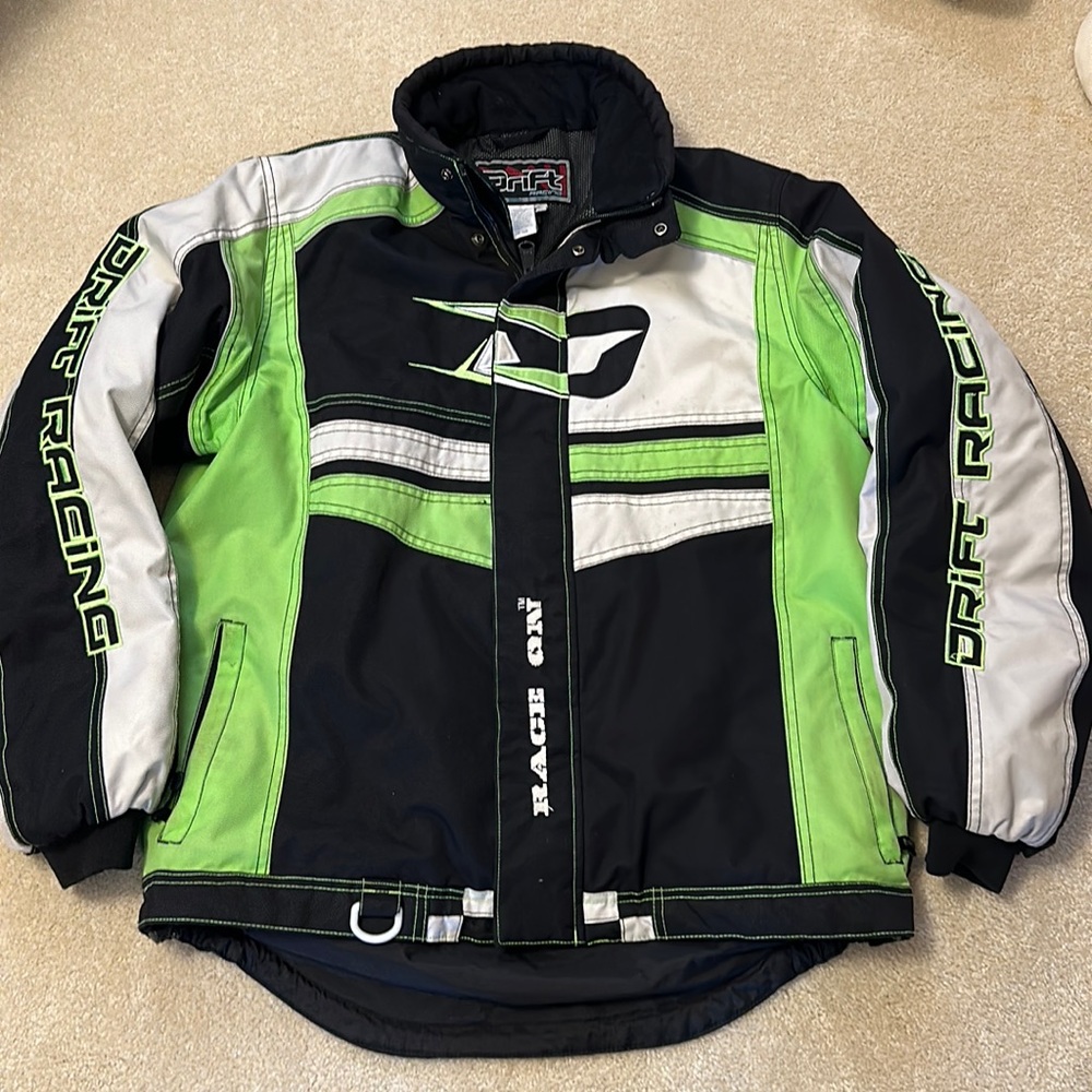 Drift Racing jacket size 16 yourh